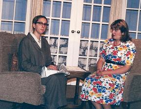 This woman is in dire need of a whoopee cushion